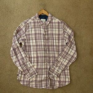 Jachs Girlfriend Women's Super Soft Feel Plaid Button Down Flannel- Small